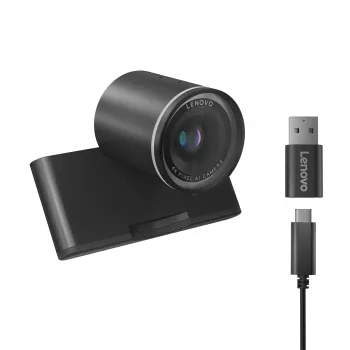 Lenovo 4XC1Q25246 veebikaamera 8 MP 1920 x 1080 pikslit USB-C Must