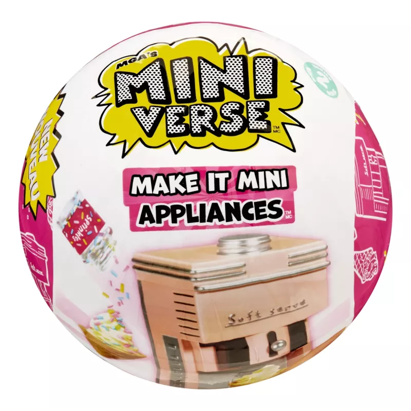 Miniverse MGA's - Make It Mini seadmed, seeria 2, PDQ-s, 8 a, mitmevärviline, plastik