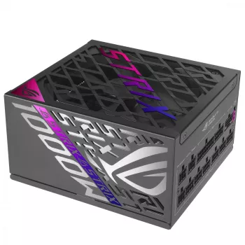 ASUS ROG STRIX-1000P-GAMING toiteplokk 1000 W 20+4 pin ATX ATX Must, Hõbedane