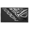 ASUS ROG STRIX-1000P-GAMING toiteplokk 1000 W 20+4 pin ATX ATX Must, Hõbedane