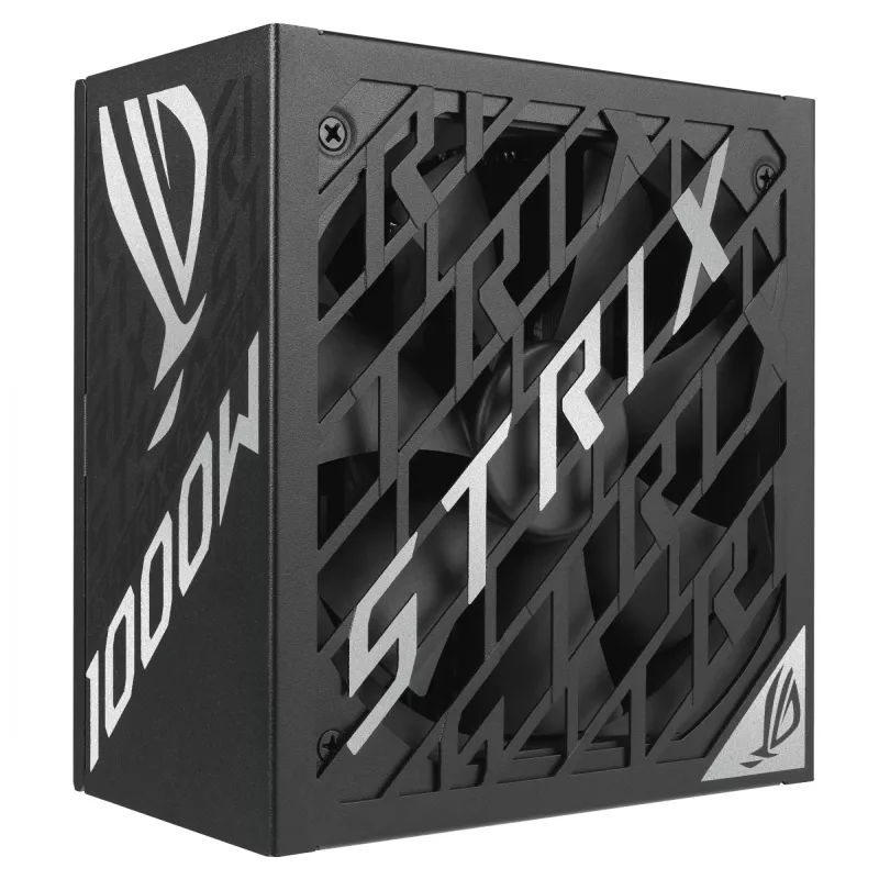 ASUS ROG STRIX-1000P-GAMING toiteplokk 1000 W 20+4 pin ATX ATX Must, Hõbedane
