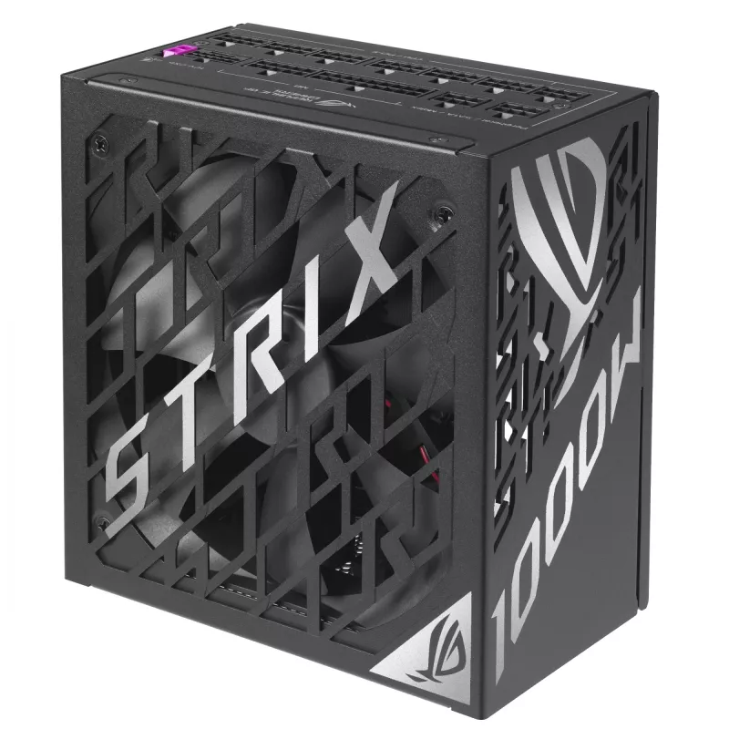 ASUS ROG STRIX-1000P-GAMING toiteplokk 1000 W 20+4 pin ATX ATX Must, Hõbedane