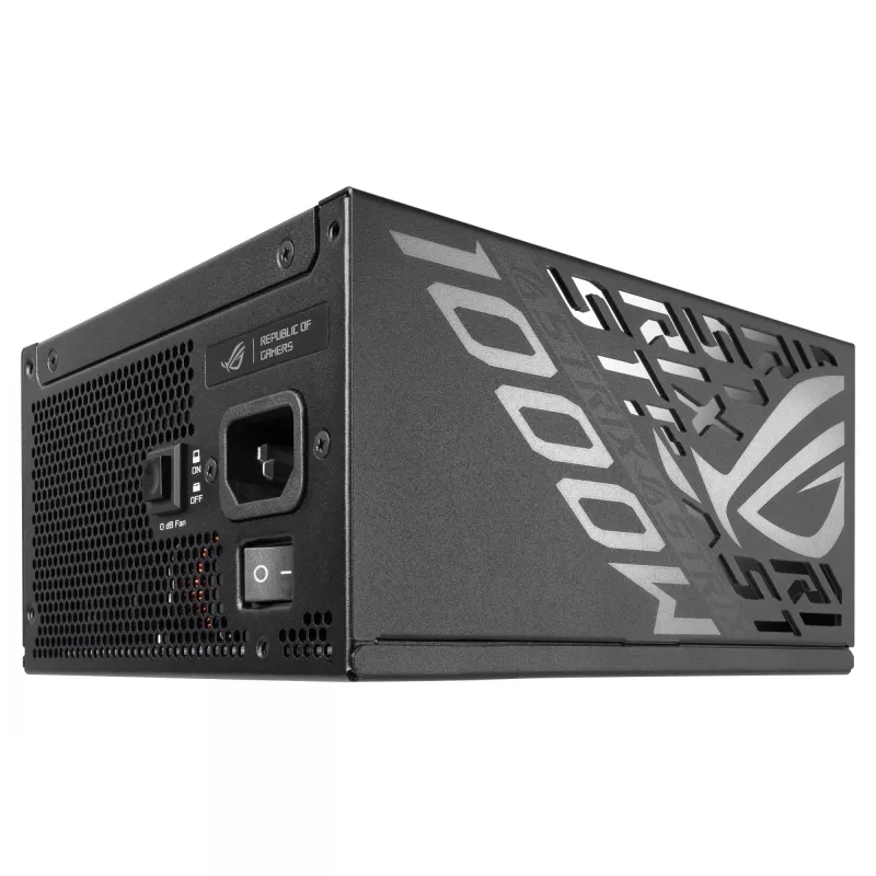 ASUS ROG STRIX-1000P-GAMING toiteplokk 1000 W 20+4 pin ATX ATX Must, Hõbedane