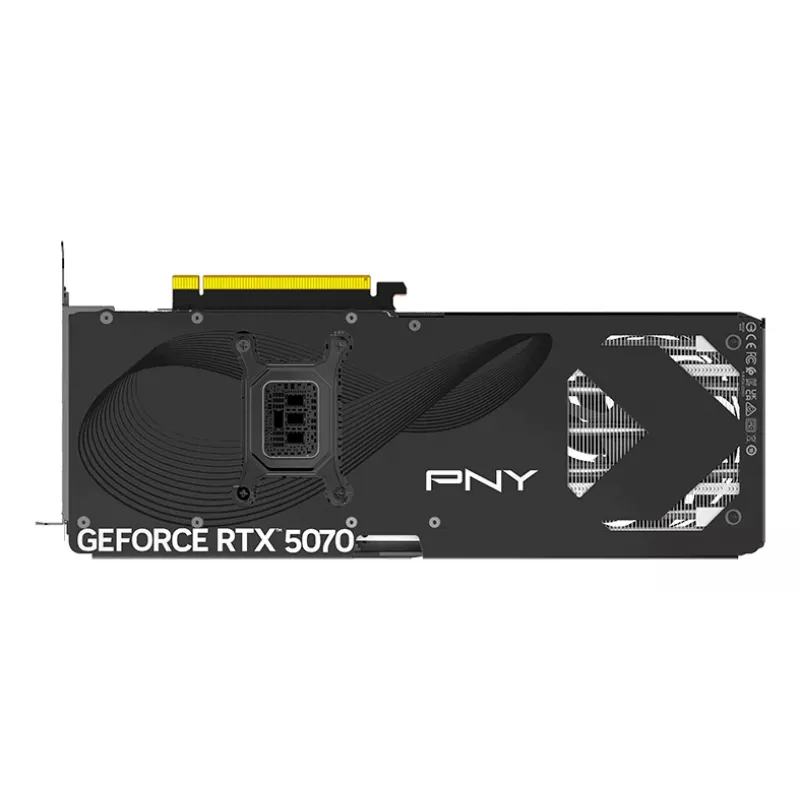 PNY GeForce RTX 5070 12GB Overclocked Triple Fan - 12GB GDDR7 - VCG507012TFXPB1