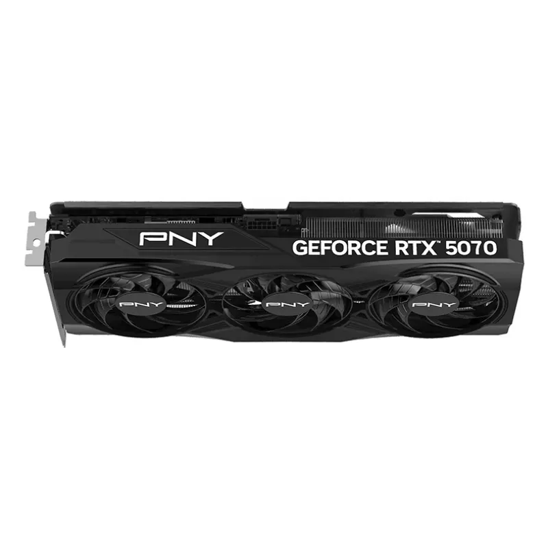 PNY GeForce RTX 5070 12GB Overclocked Triple Fan - 12GB GDDR7 - VCG507012TFXPB1