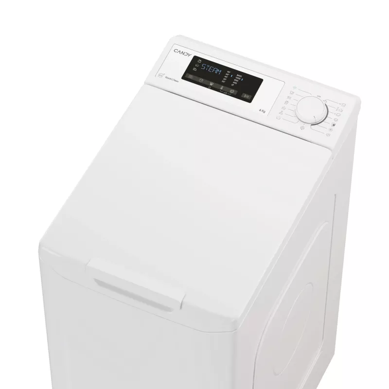 Candy TCAS265D3-S pesumasin pealtlaetav 6 kg 1200 p/min Valge