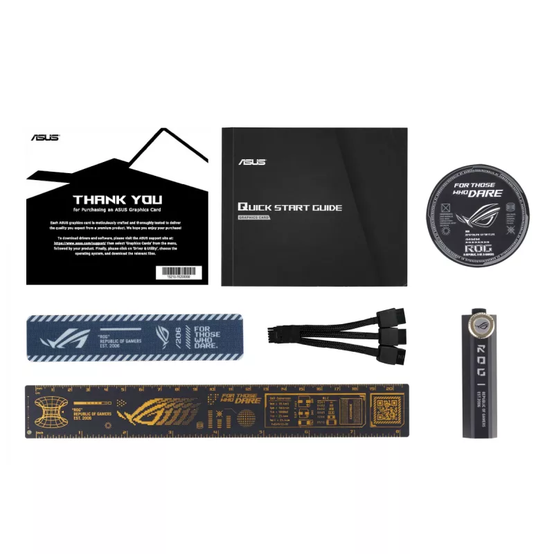 Videokaart ASUS GeForce RTX 5070 Ti — 16 GB GDDR7, PCIe 5.0, 256-bit, 3 pesa, 332 mm, 3 ventilaatorit