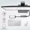 Axagon HMC-5G21 USB 10Gbps jaotur, 2x USB-A, 2x USB-C, HDMI 4k/30Hz, PD 60W, USB-C kaabel