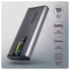 Axagon EEM2-SD2 USB-C 10Gbps - M.2 NVMe & SATA SSD EKRAANiga karp