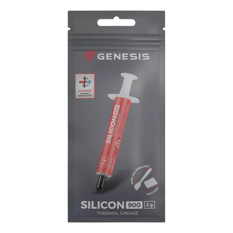 GENESIS Silicon 900 jahutusradiaatori pasta Termopasta 12,8 W/m·K 2 g