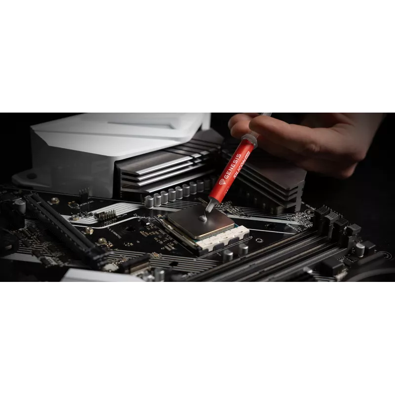 GENESIS Silicon 900, Termopasta, Hall, 250 °C, -50 °C, 12,8 W/m·K, 2,8 g/cm³