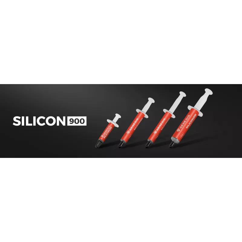 GENESIS Silicon 900, Termopasta, Hall, 250 °C, -50 °C, 12,8 W/m·K, 2,8 g/cm³