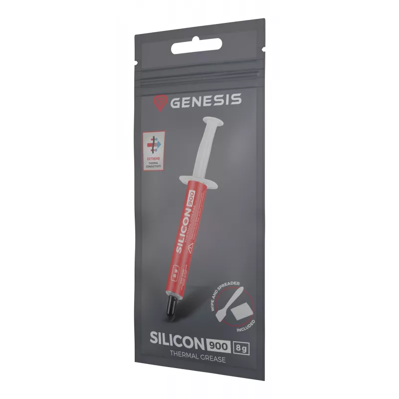 GENESIS Silicon 900 jahutusradiaatori ühend sulam Termopasta 12.8 W/m·K 8 g