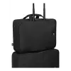 DICOTA Top Traveller Dual Five - 14-16-tolline sülearvutikott - Must / 900d taaskasutatud PET-polüester