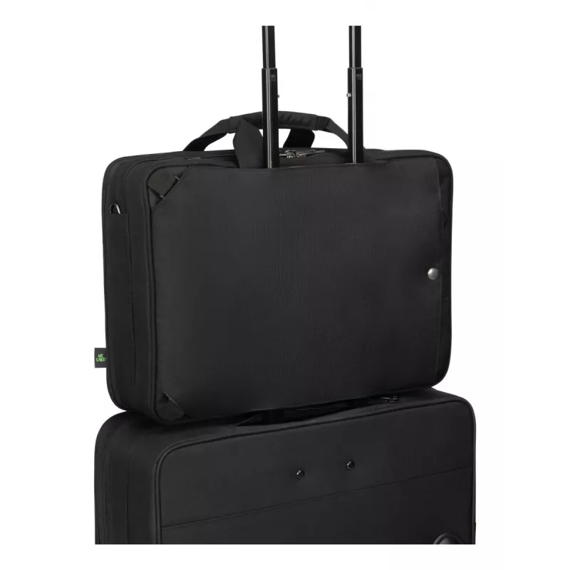 DICOTA Top Traveller Dual Five - 14-16-tolline sülearvutikott - Must / 900d taaskasutatud PET-polüester