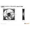 be quiet! Light Wings LX 120 mm PWM Reverse Must Arvutikorpuse ventilaator 12 cm 1 tk