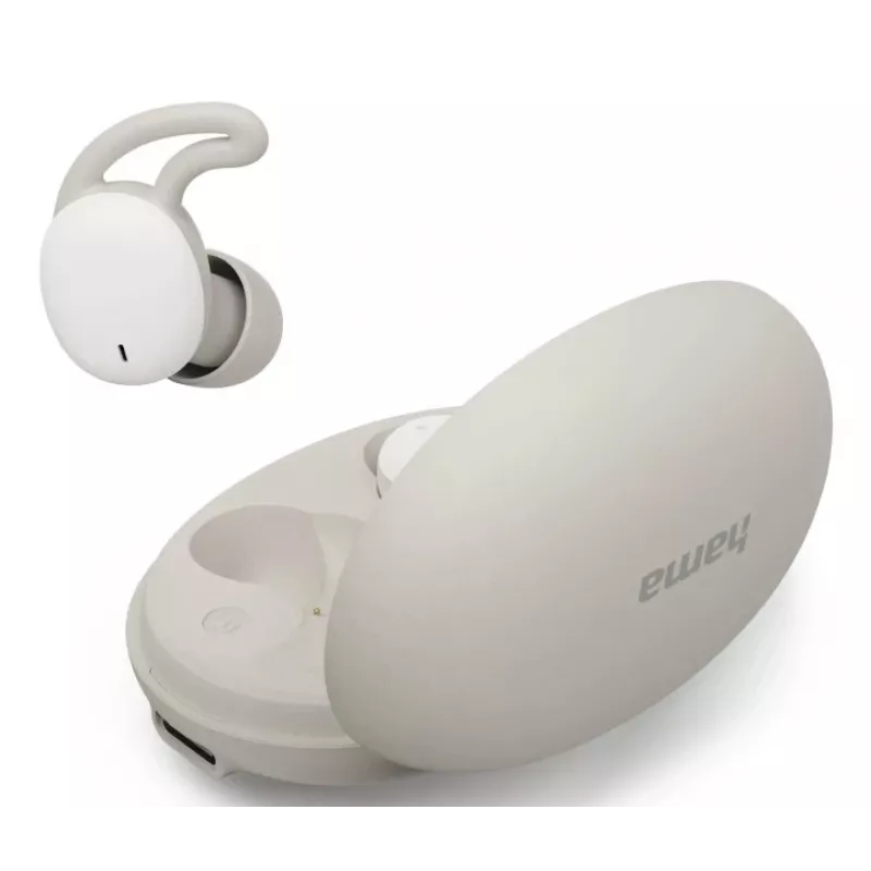 Hama Spirit Calm Peakomplekt True Wireless Stereo (TWS) Kõrvasisene Kõned/Muusika Bluetooth Beež, Valge