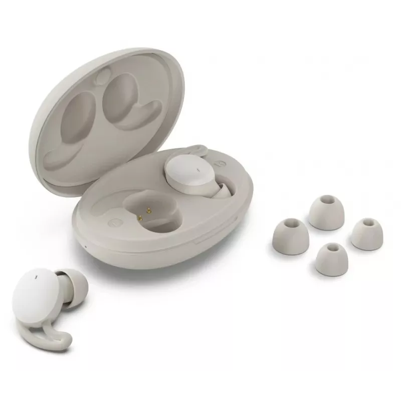 Hama Spirit Calm Peakomplekt True Wireless Stereo (TWS) Kõrvasisene Kõned/Muusika Bluetooth Beež, Valge