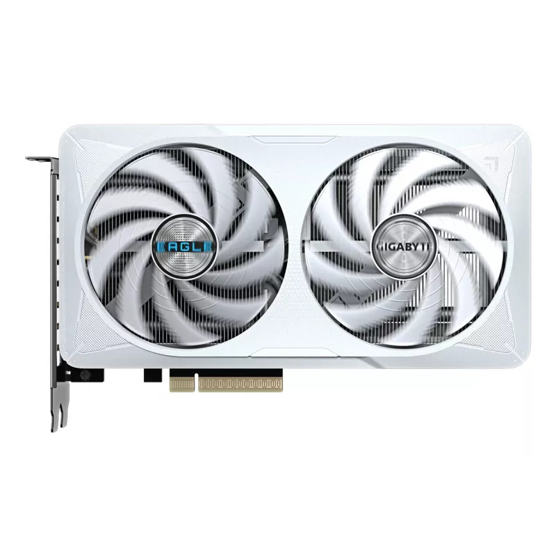 GIGABYTE GeForce RTX 5060 EAGLE OC ICE 8G graafikakaart - 8 GB GDDR7, 128bit, PCI-E 5.0, 2550 MHz tuumasagedus, 3 x DisplayPort, 1 x HDMI, GV-N5060EAGLEOC ICE-8GD