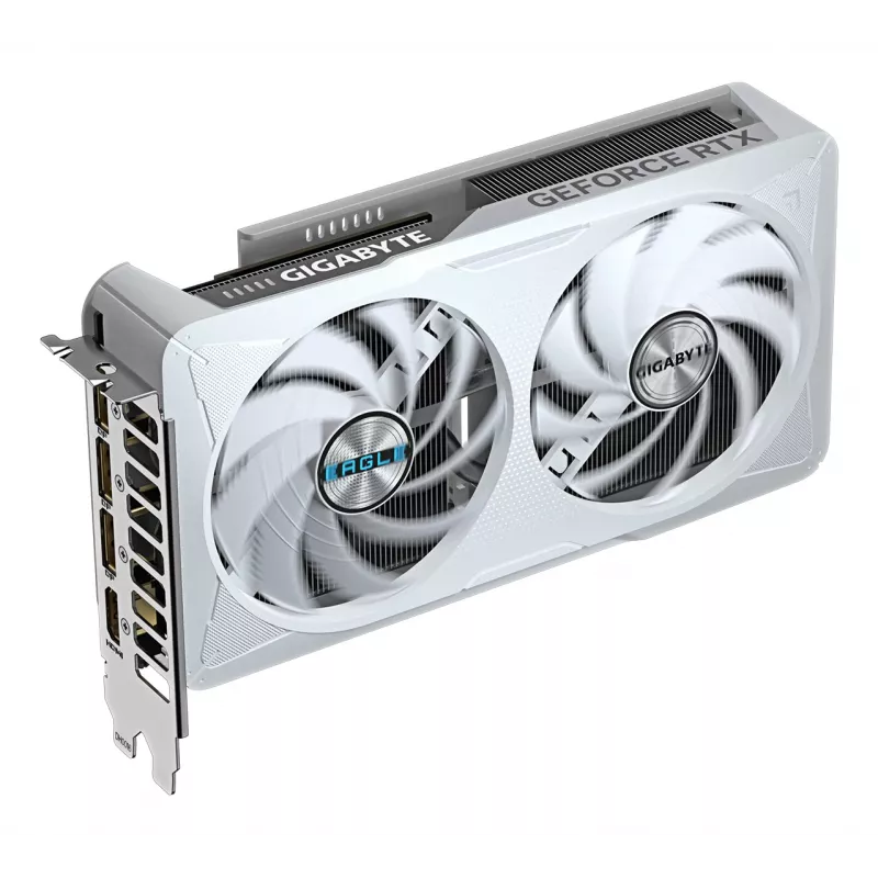 GIGABYTE GeForce RTX 5060 EAGLE OC ICE 8G graafikakaart - 8 GB GDDR7, 128bit, PCI-E 5.0, 2550 MHz tuumasagedus, 3 x DisplayPort, 1 x HDMI, GV-N5060EAGLEOC ICE-8GD