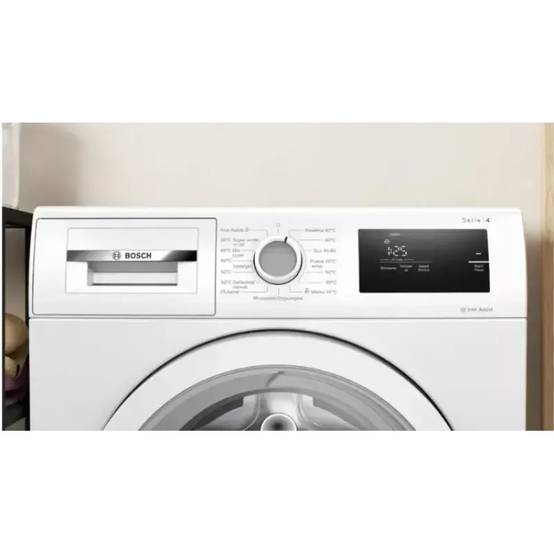 Eestlaetav pesumasin Bosch WAN2405MPL, 7 kg, 1200 p/min, A energiaklass, LED-ekraan, valge