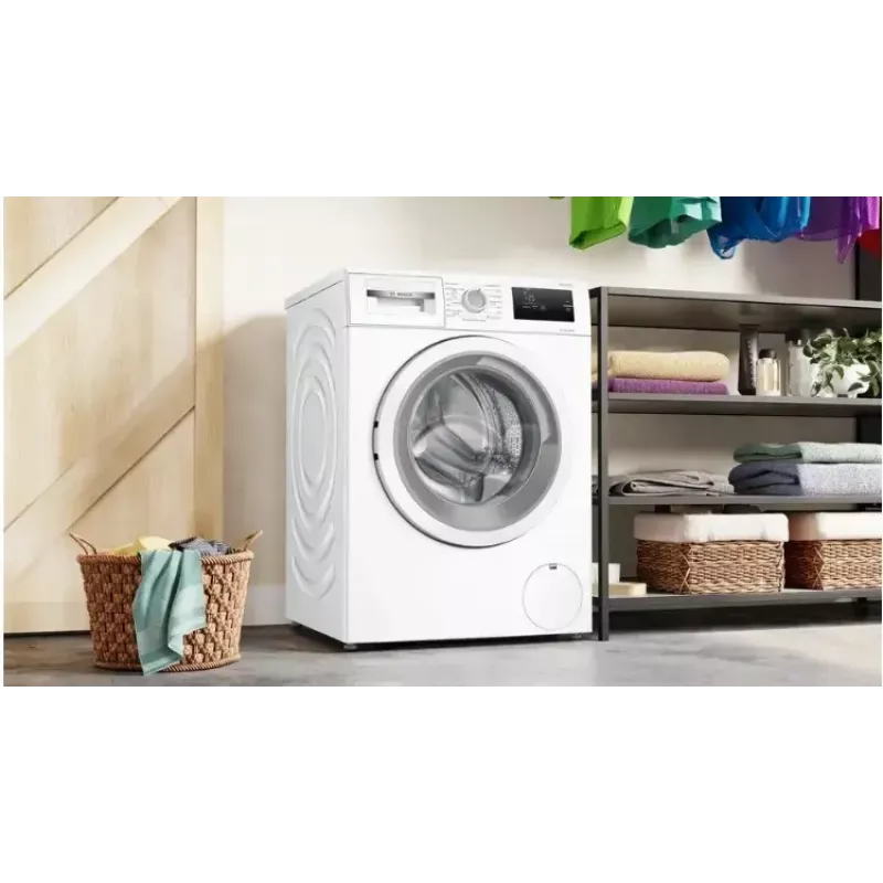Eestlaetav pesumasin Bosch WAN2405MPL, 7 kg, 1200 p/min, A energiaklass, LED-ekraan, valge