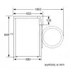 Eestlaetav pesumasin Bosch WAN2405MPL, 7 kg, 1200 p/min, A energiaklass, LED-ekraan, valge