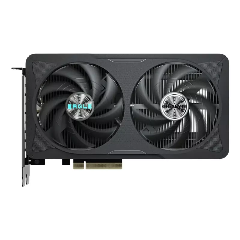 Graafikakaart GIGABYTE GeForce RTX 5060 8GB GDDR7, PCIe 5.0, 128-bit, 3840 CUDA, 2-pesaline, WINDFORCE 2X