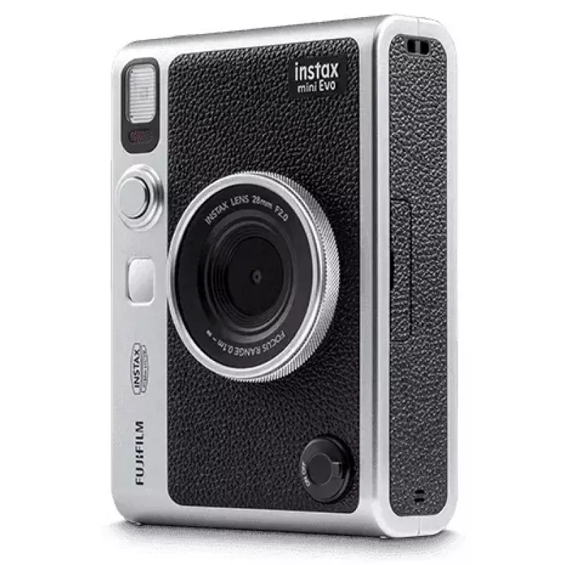 Kaamera Fujifilm Instax mini Evo 1/5 tolli 2560 x 1920 pikslit 62 x 46 mm CMOS Must