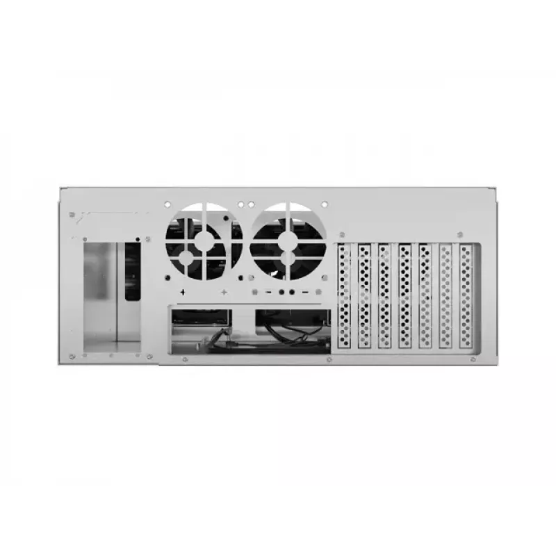 Rack-korpus Lanberg SC01-5204-12B 4U Must 5 ventilaatorit