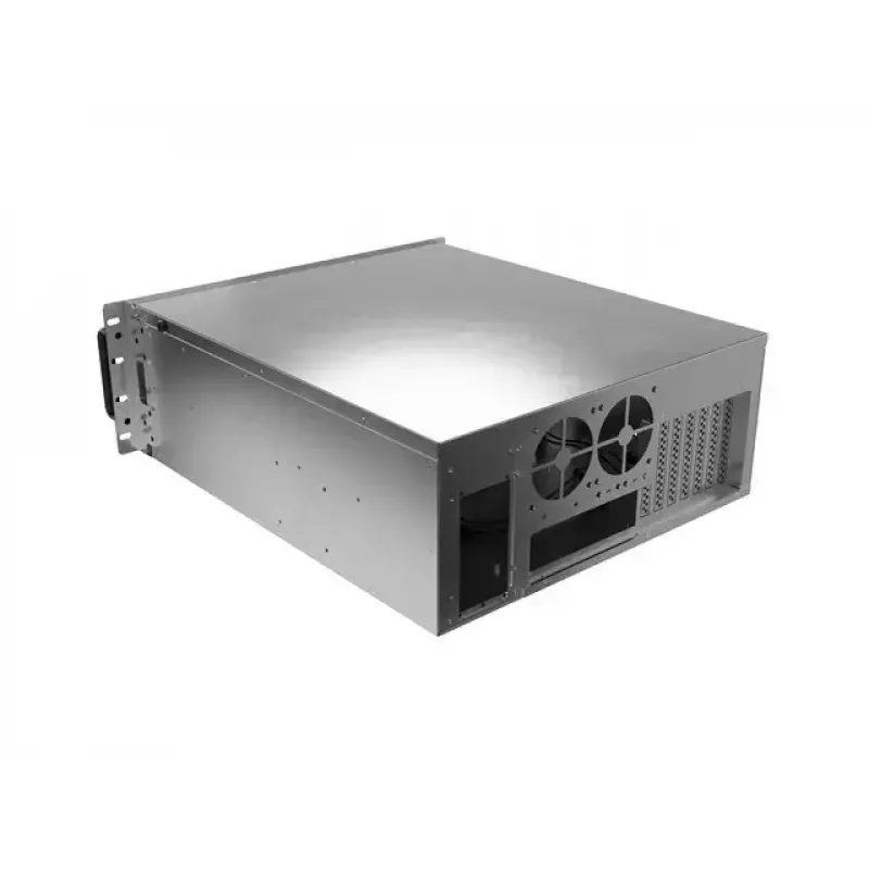 Rack-korpus Lanberg SC01-5204-12B 4U Must 5 ventilaatorit
