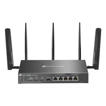 TP-Link ER706WP-4G traadita ruuter Gigabit Ethernet Kahesageduslik (2,4 GHz / 5 GHz) Must