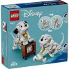 Ehitusmänguasi LEGO Disney Classic Puppies Lucky ja Penny komplekt 43271, 268 osa, kõrgus 90 mm, vanusele 6+