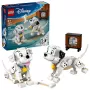 Ehitusmänguasi LEGO Disney Classic Puppies Lucky ja Penny komplekt 43271, 268 osa, kõrgus 90 mm, vanusele 6+