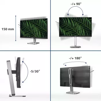Philips 5000 seeria 24B2G5200/00 arvutimonitor 60,5 cm (23,8 tolli) 1920 x 1080 pikslit Full HD LCD antratsiit