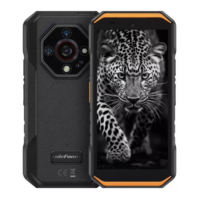 Vastupidav nutitelefon UleFone Armor X32 6,0-tolline 6 GB muutmälu 128 GB salvestusruum Erk oranž, energiaklass B