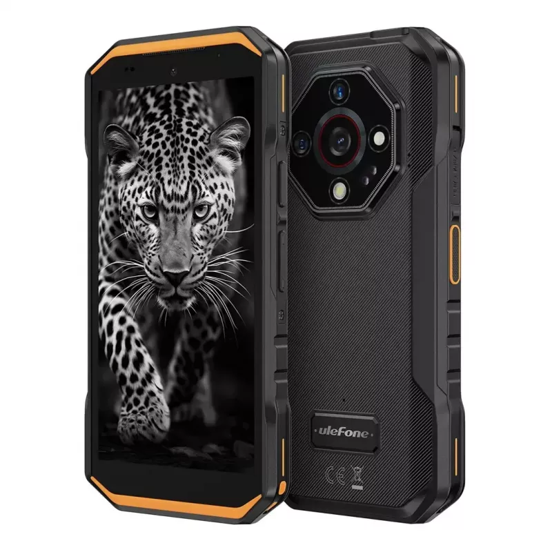 Vastupidav nutitelefon UleFone Armor X32 6,0-tolline 6 GB muutmälu 128 GB salvestusruum Erk oranž, energiaklass B