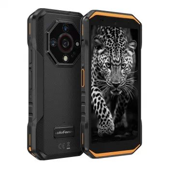 Vastupidav nutitelefon UleFone Armor X32 6,0-tolline 6 GB muutmälu 128 GB salvestusruum Erk oranž, energiaklass B