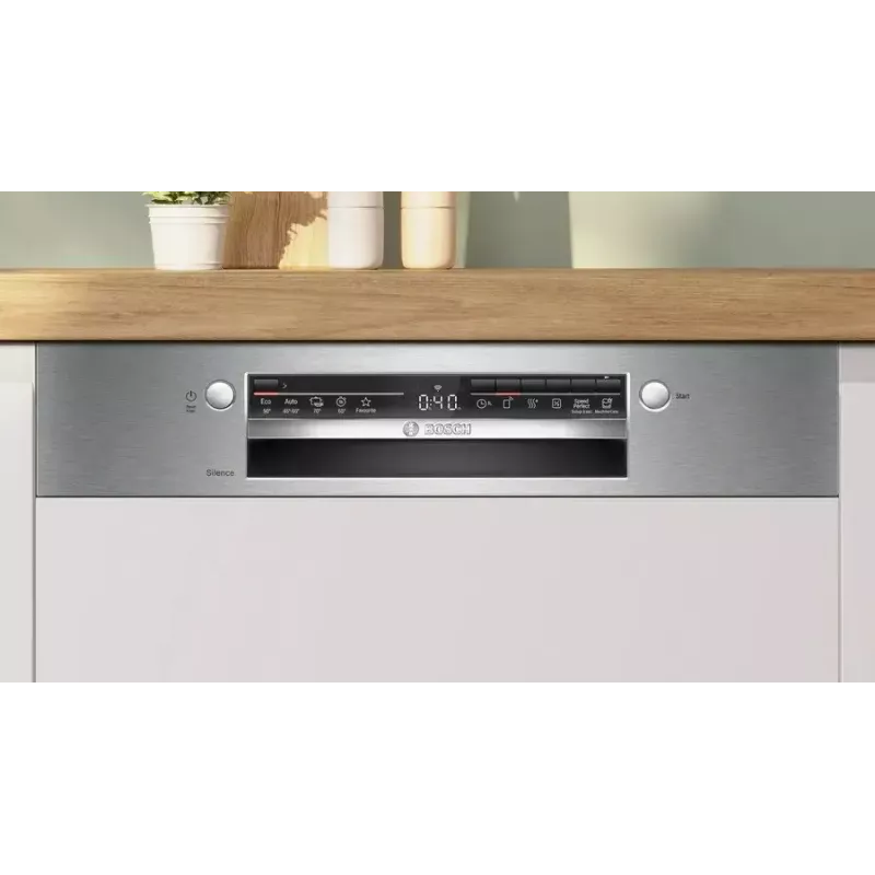 Sisseehitatav nõudepesumasin Bosch SMI2ITS09E — täissuurus 60 cm, 13 komplekti, 44–46 dB, energiaklass E