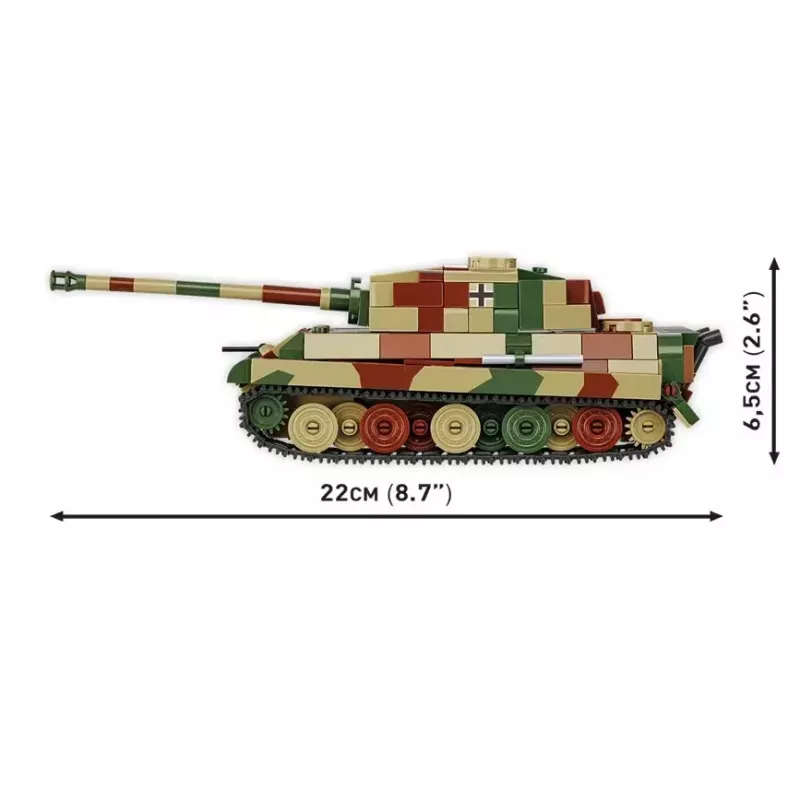 Plastmudelikomplekt Cobi Pz.Kpfw. VI B Tiger II Königstiger mõõtkavas 1:35 (COBI-2732)