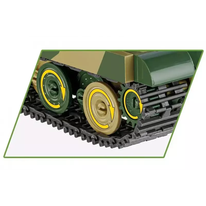 Mudelikomplekt Cobi Panzerjäger Tiger Ausf. B Jagdtiger mõõtkavas 1:35