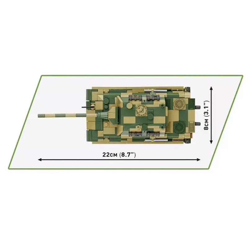 Mudelikomplekt Cobi Panzerjäger Tiger Ausf. B Jagdtiger mõõtkavas 1:35