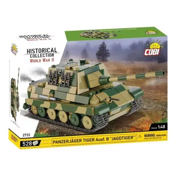 Mudelikomplekt Cobi Panzerjäger Tiger Ausf. B Jagdtiger mõõtkavas 1:35