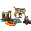 LEGO dinosauruse ehituskomplekt T. rex River Escape 76975 — 199 tk, 2 minifiguuri, vanus 5+