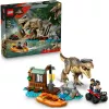 LEGO dinosauruse ehituskomplekt T. rex River Escape 76975 — 199 tk, 2 minifiguuri, vanus 5+