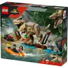LEGO dinosauruse ehituskomplekt T. rex River Escape 76975 — 199 tk, 2 minifiguuri, vanus 5+