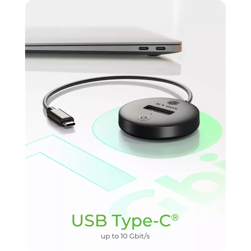 ICY BOX IB-1610MCD-C31 USB 3.2 Gen 2 (3.1 Gen 1) USB-C Must