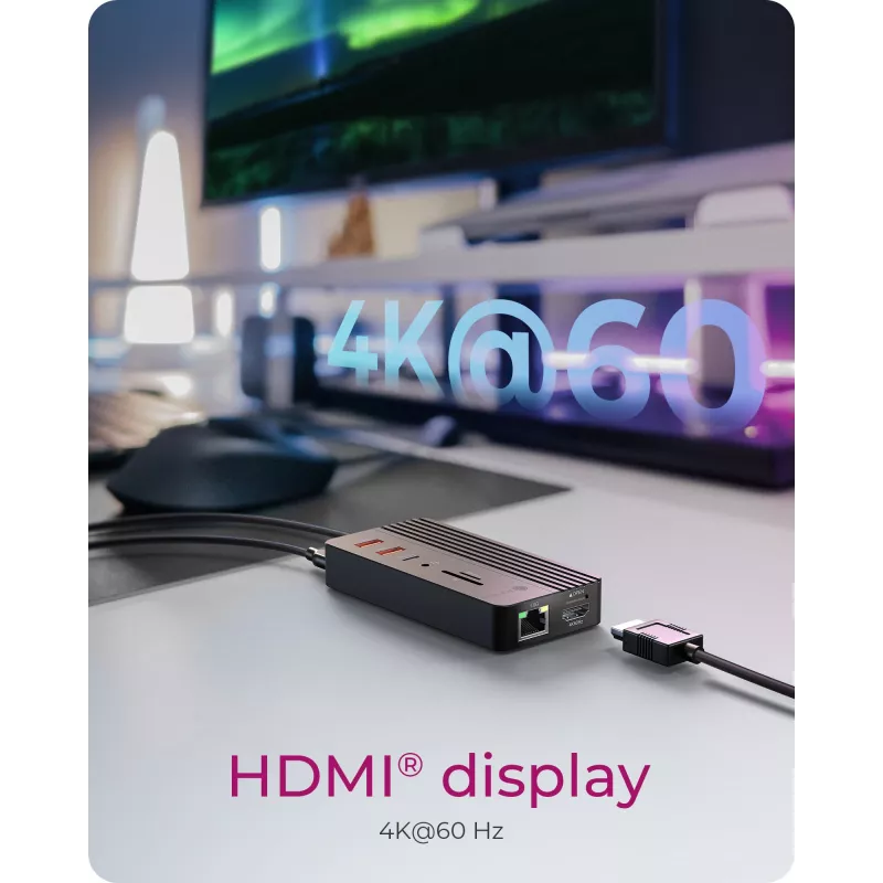 ICY BOX IB-DK4072M-CU31 USB 3.2 Gen 2 (3.1 Gen 1) USB-C Must