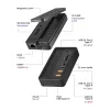 ICY BOX IB-DK4072M-CU31 USB 3.2 Gen 2 (3.1 Gen 1) USB-C Must