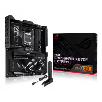 Emaplaat ASUS ROG CROSSHAIR X870E EXTREME — AMD X870E, Socket AM5, Extended ATX, DDR5, 4 DIMM, Wi‑Fi 7, 5 Gb LAN, 5x M.2